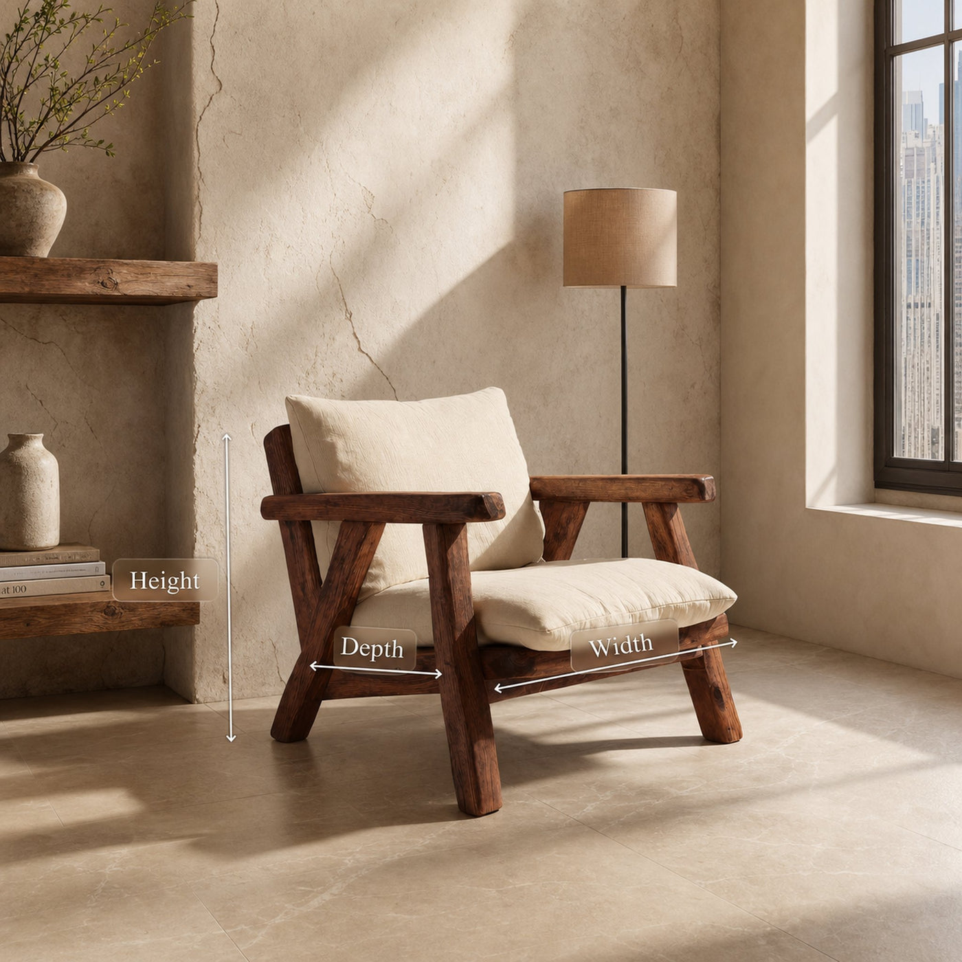 Contemporary Accent Chair For Modern Home Interior - product view 6