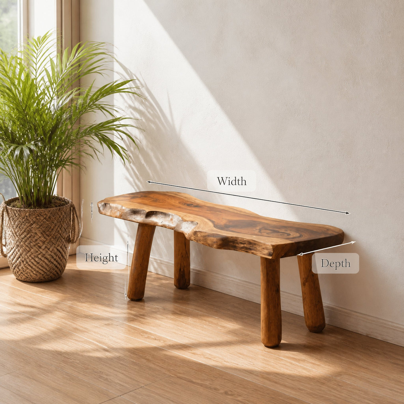 Contemporary Bench For Bedroom Or Entryway Space - product view 6