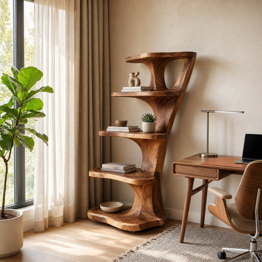 Contemporary Bookcase For Reading Room