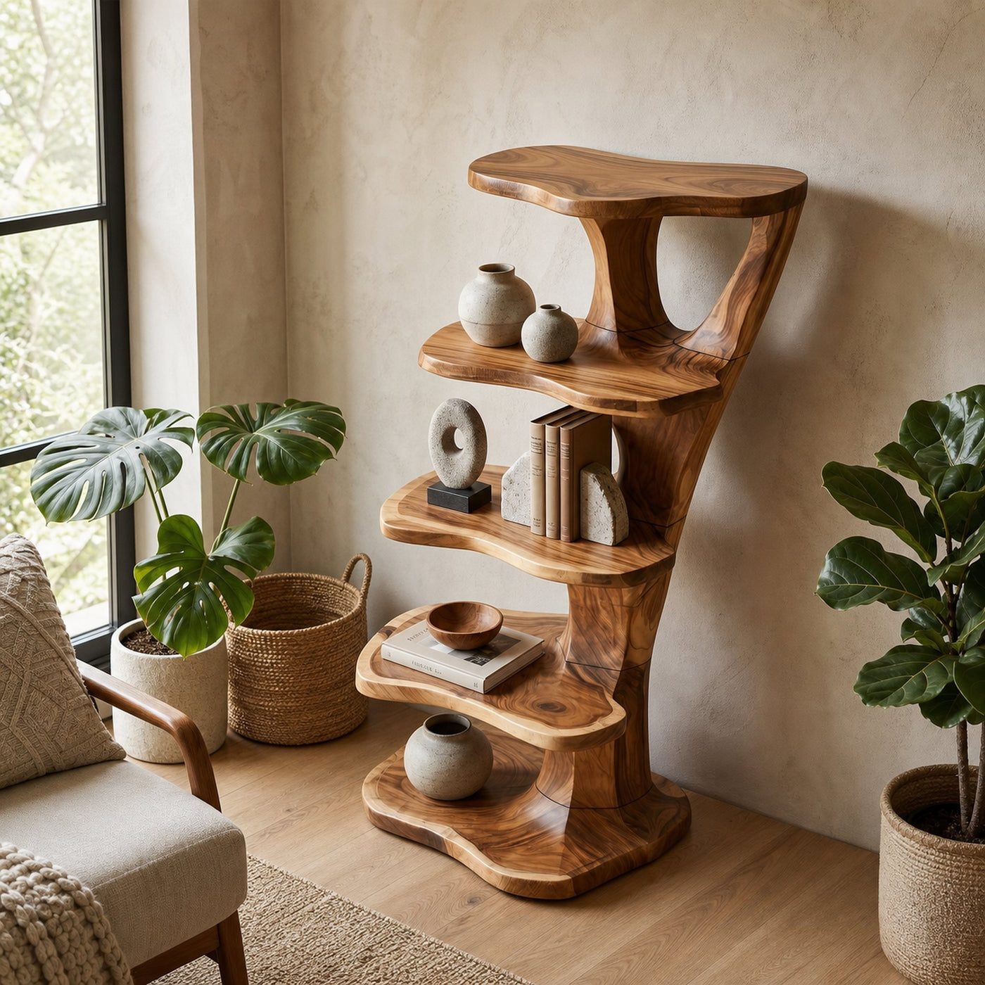 Contemporary Bookcase For Reading Room - product view 2
