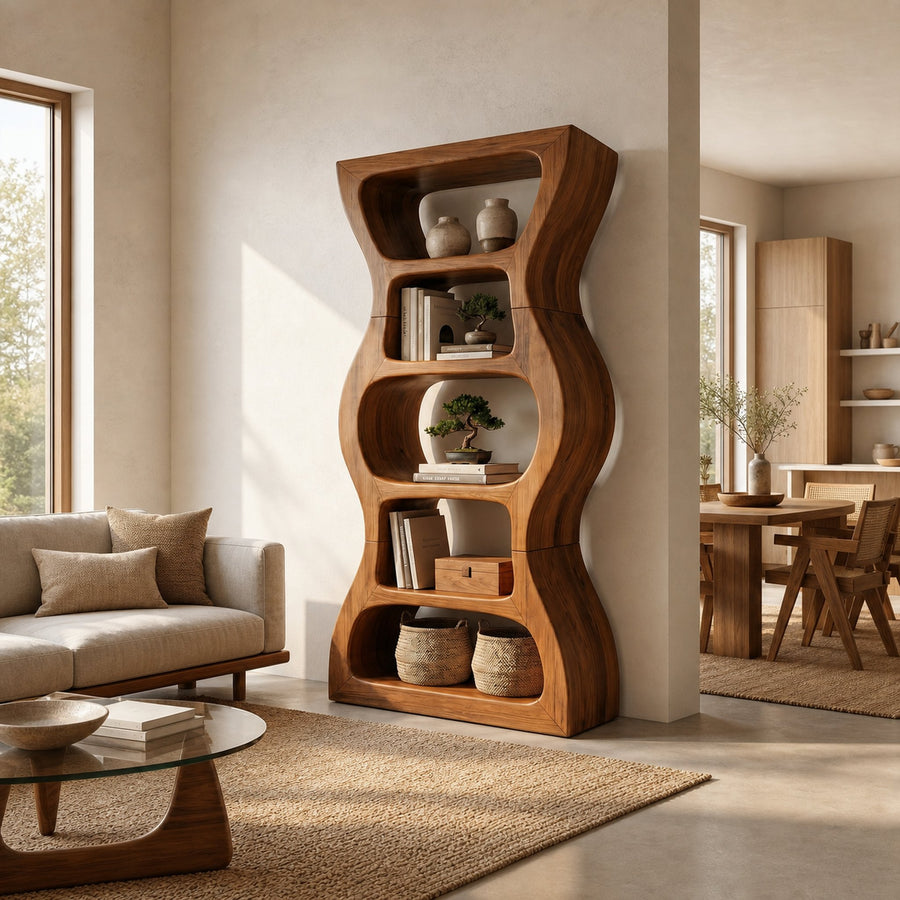 Contemporary Bookshelf For Home Library