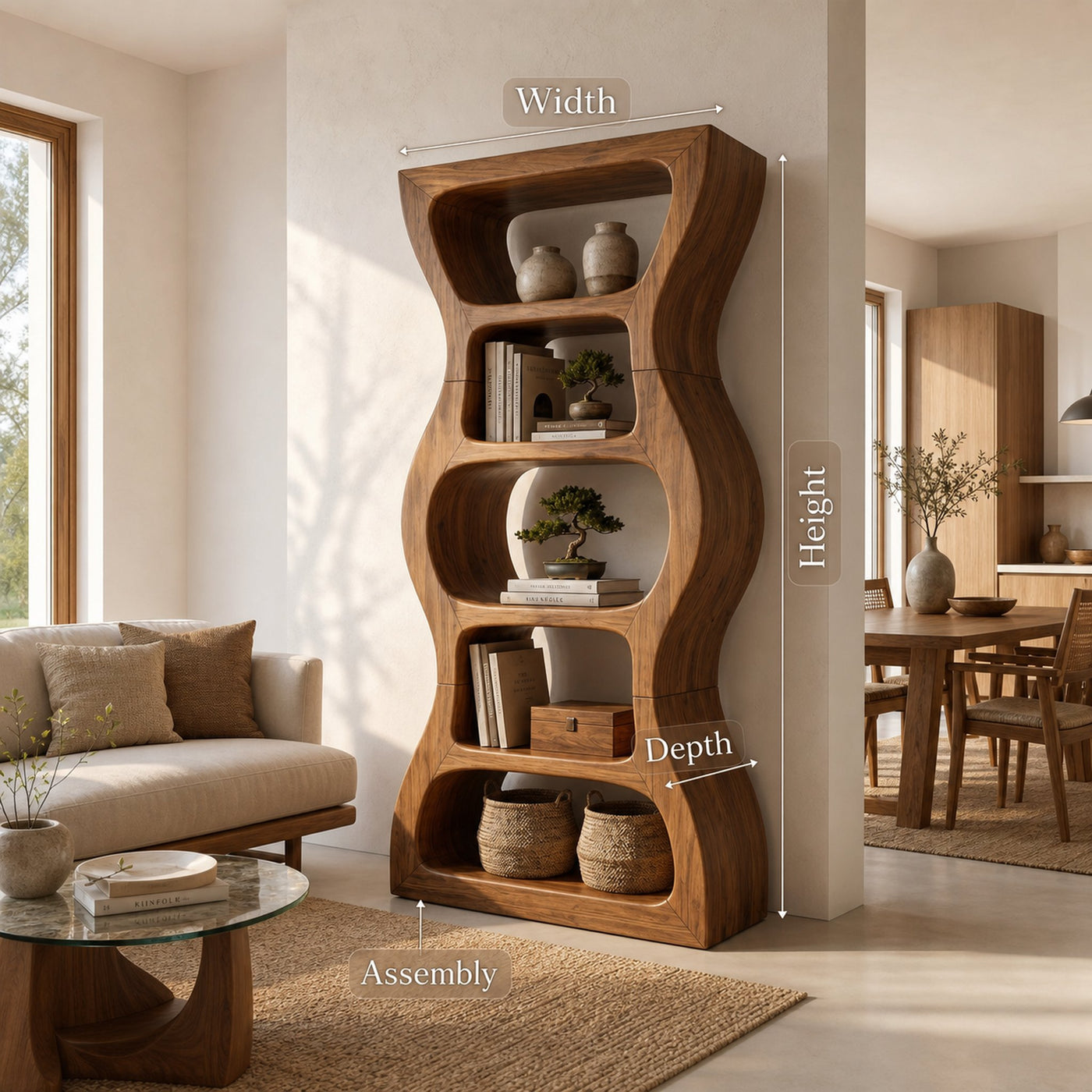 Contemporary Bookshelf For Home Library - product view 8
