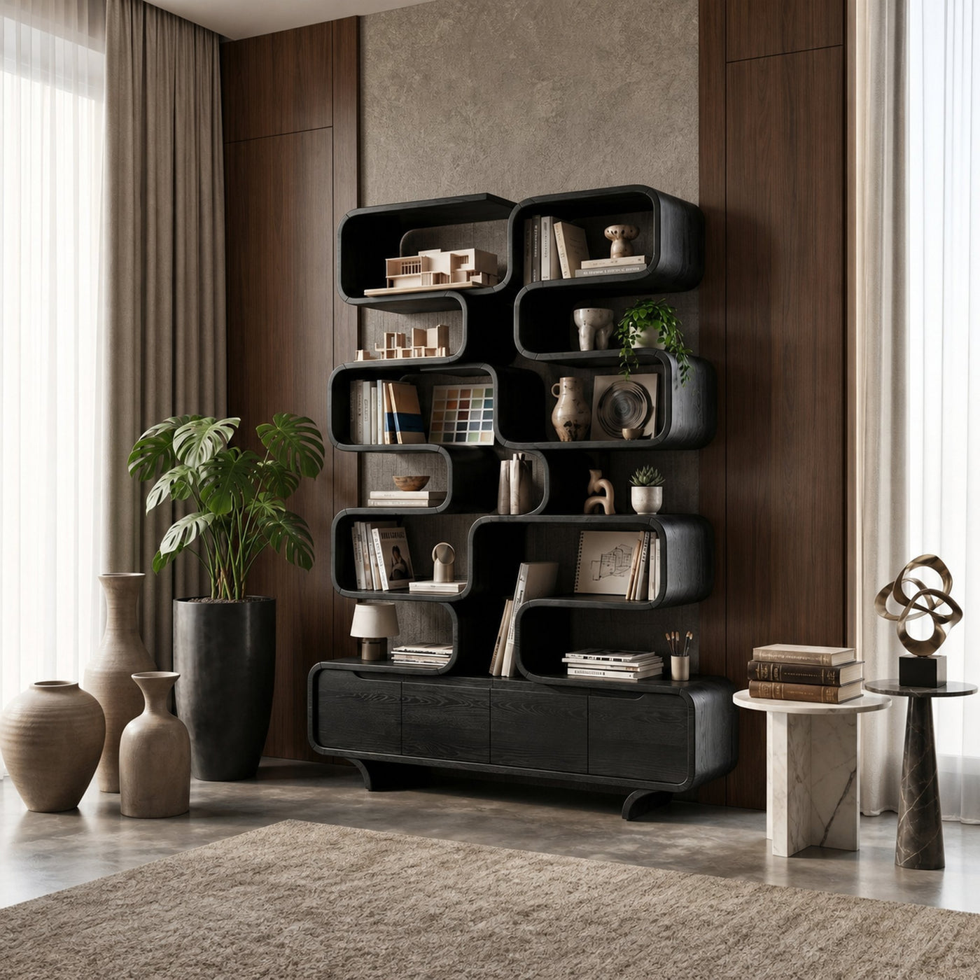 Contemporary Bookshelf For Home Office - product view 7