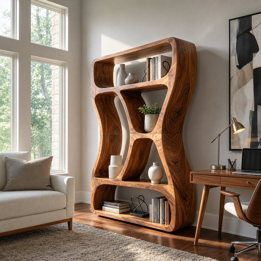 Contemporary Bookshelf For Study Room
