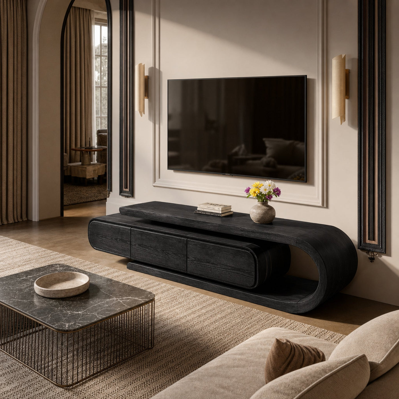 Rooms that speak softly