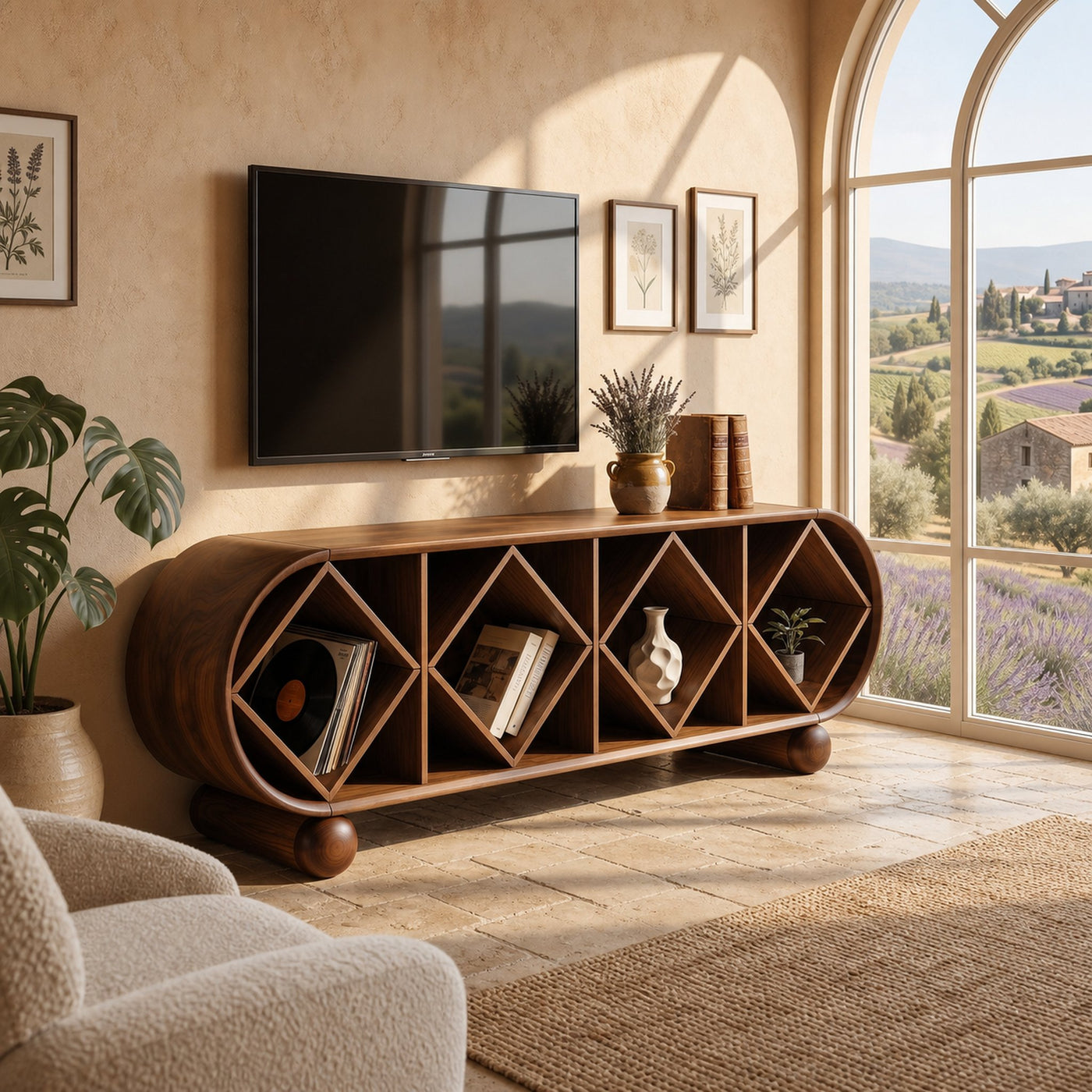 Contemporary Linear TV Console For Modern Living Space - product view 6