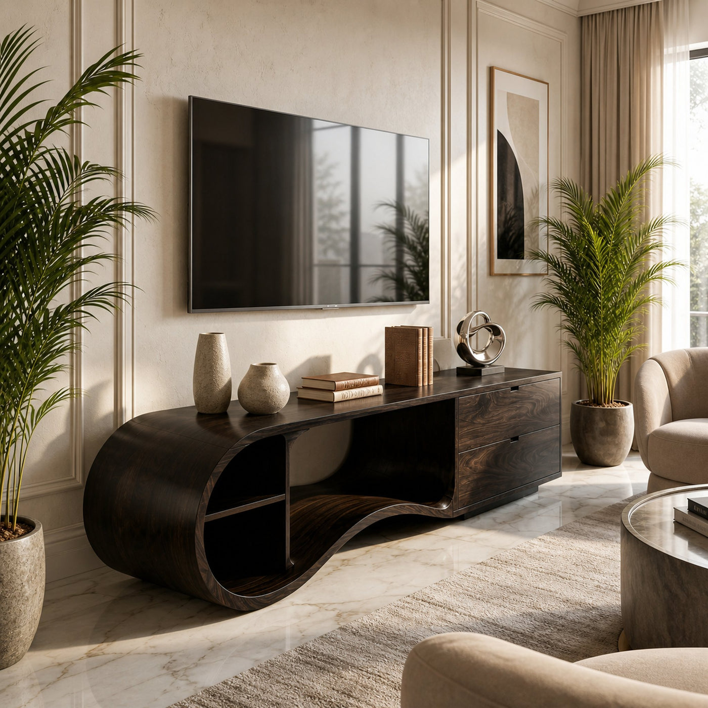 Rooms that speak softly