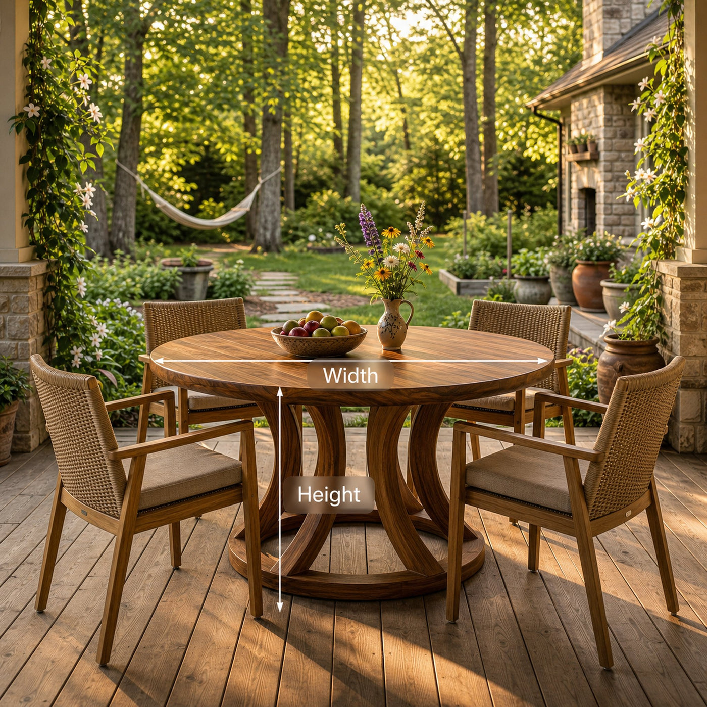 Contemporary Round Dining Table With Curved Unique Base For Dining - product view 8