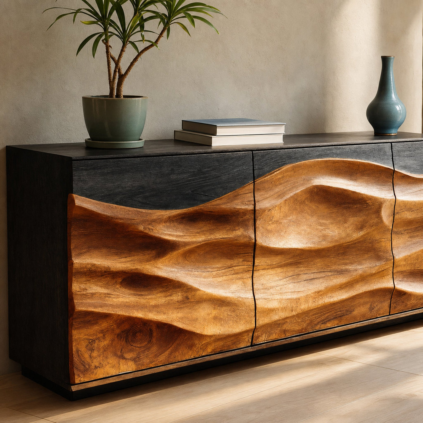 Contemporary Sideboard Storage For Dining Or Living Room - product view 3