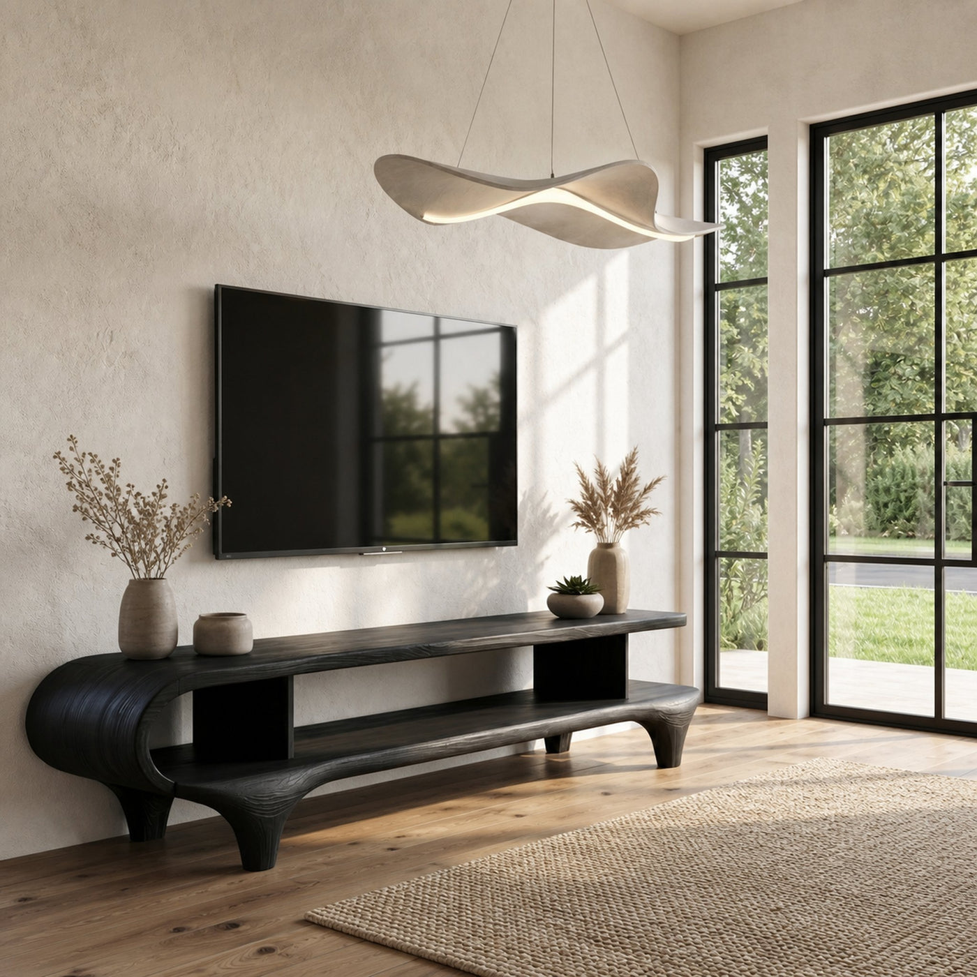 Furnishing the living room