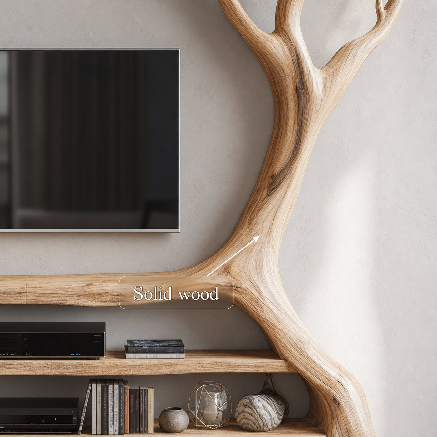 The feel of real wood