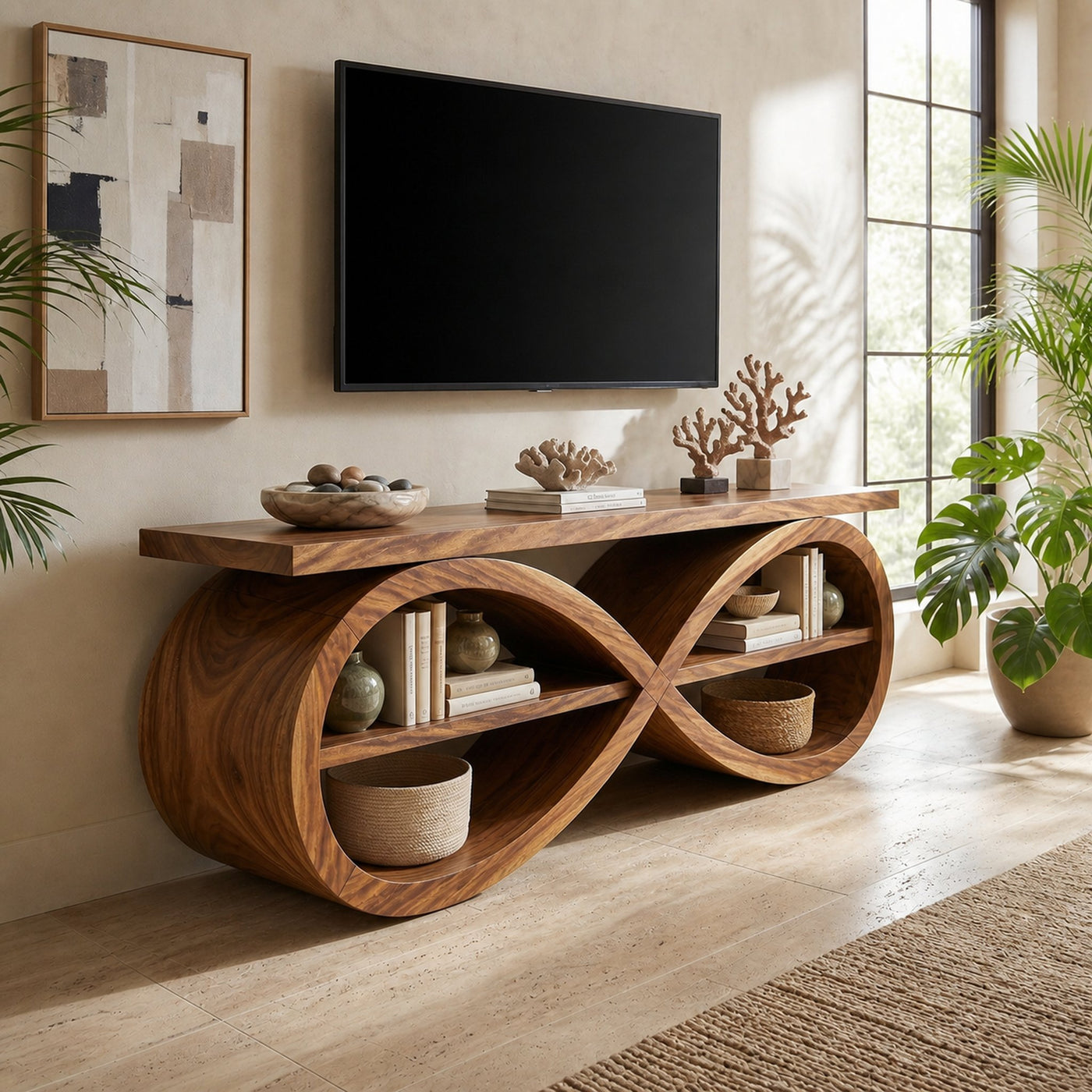 Designer Media Unit Contemporary Home Décor
