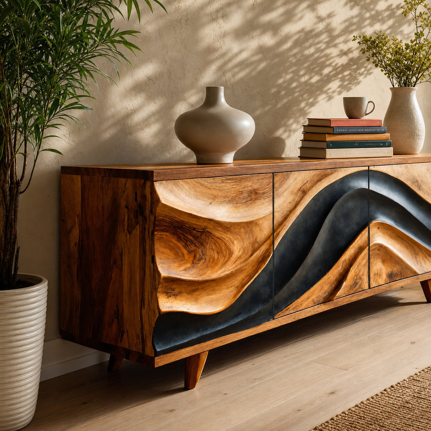 Elegant Storage Cabinet For Living Room - product view 3