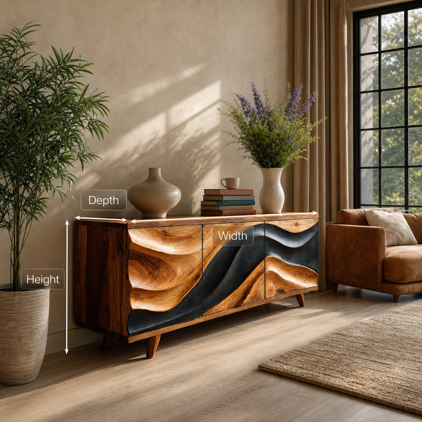 Elegant Storage Cabinet For Living Room - product view 6