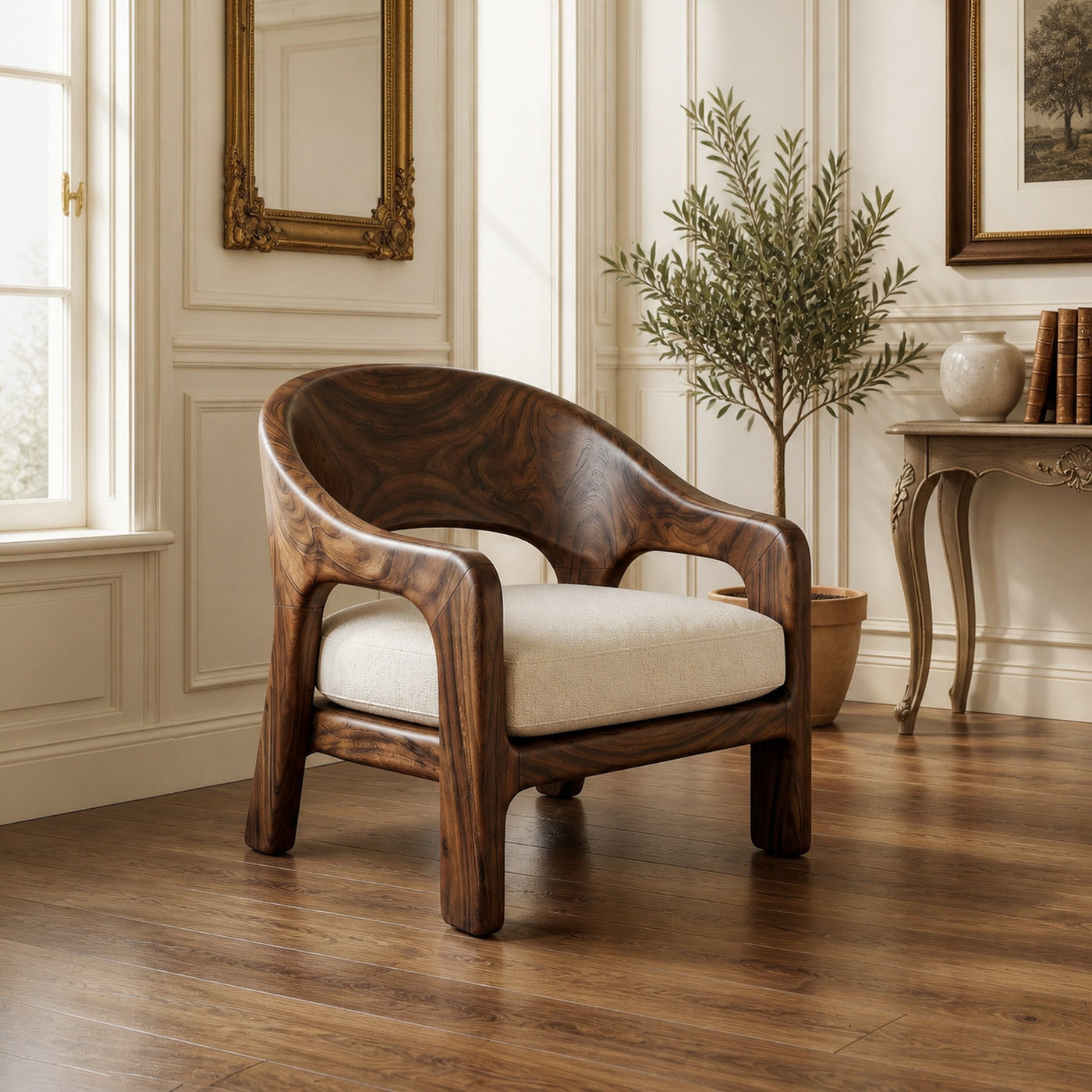 European Contemporary Lounge Chair Luxury Bedroom - product view 7