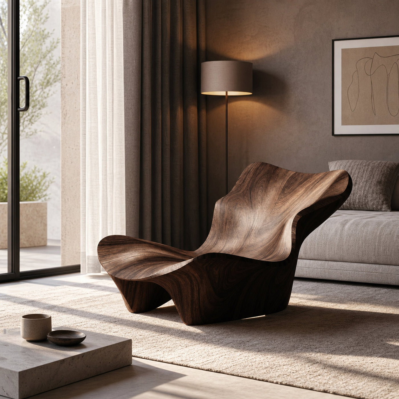 Farmhouse Accent Chair For Outdoor Seating Area - product view 6