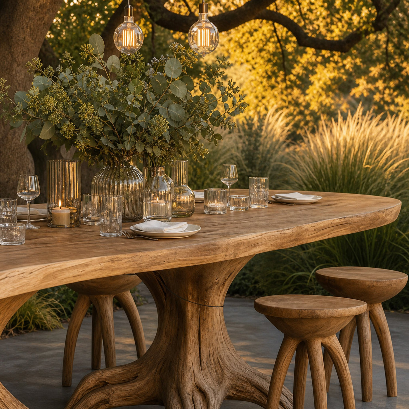 Farmhouse Kitchen Table For Cozy Family Dining - product view 4