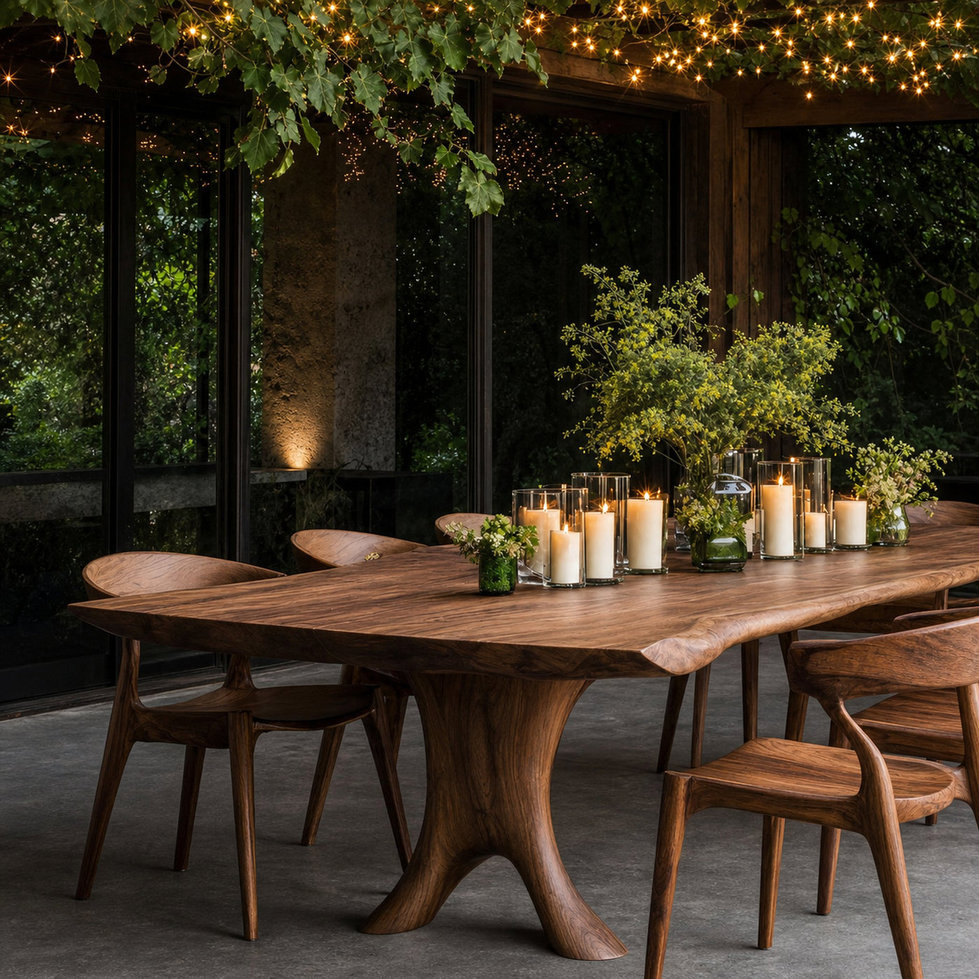 Farmhouse Wood Dining Table For Home Furniture - product view 3
