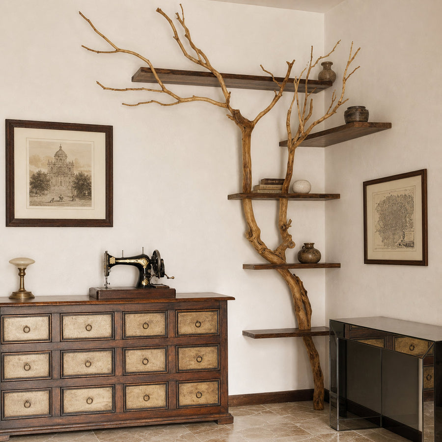 Floating Bookshelf Corner Shelf Wall Shelves