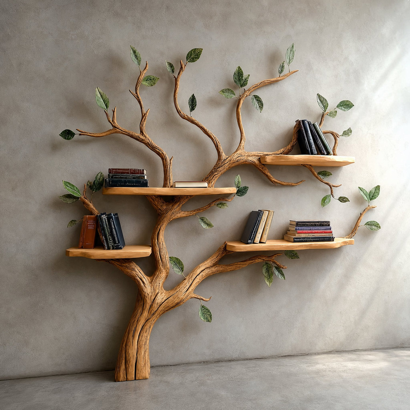 Floating Shelf Wood Branch Tree Shelf Home Decor