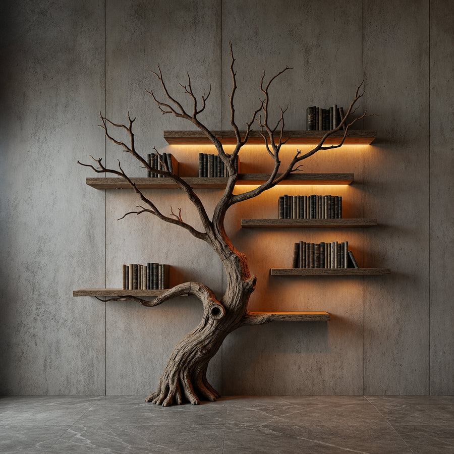 Hancrafted Wooden Shelf Floating Shelf Housewarming Gift