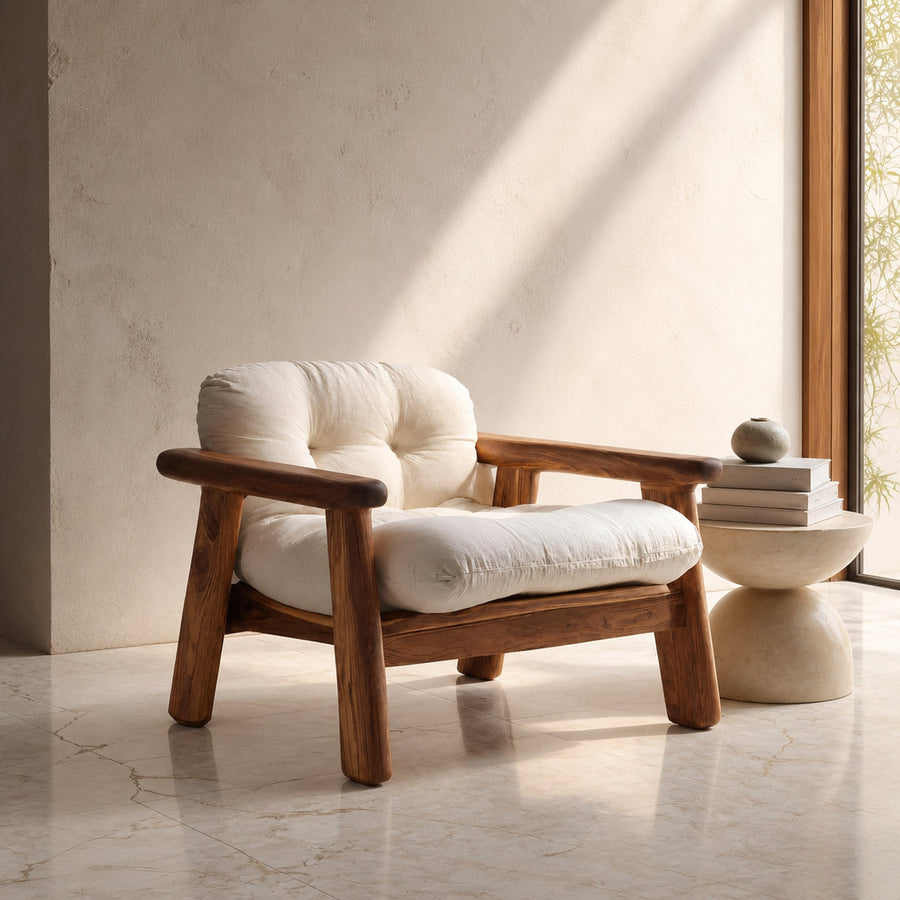 Handcrafted Accent Chair For Modern Home