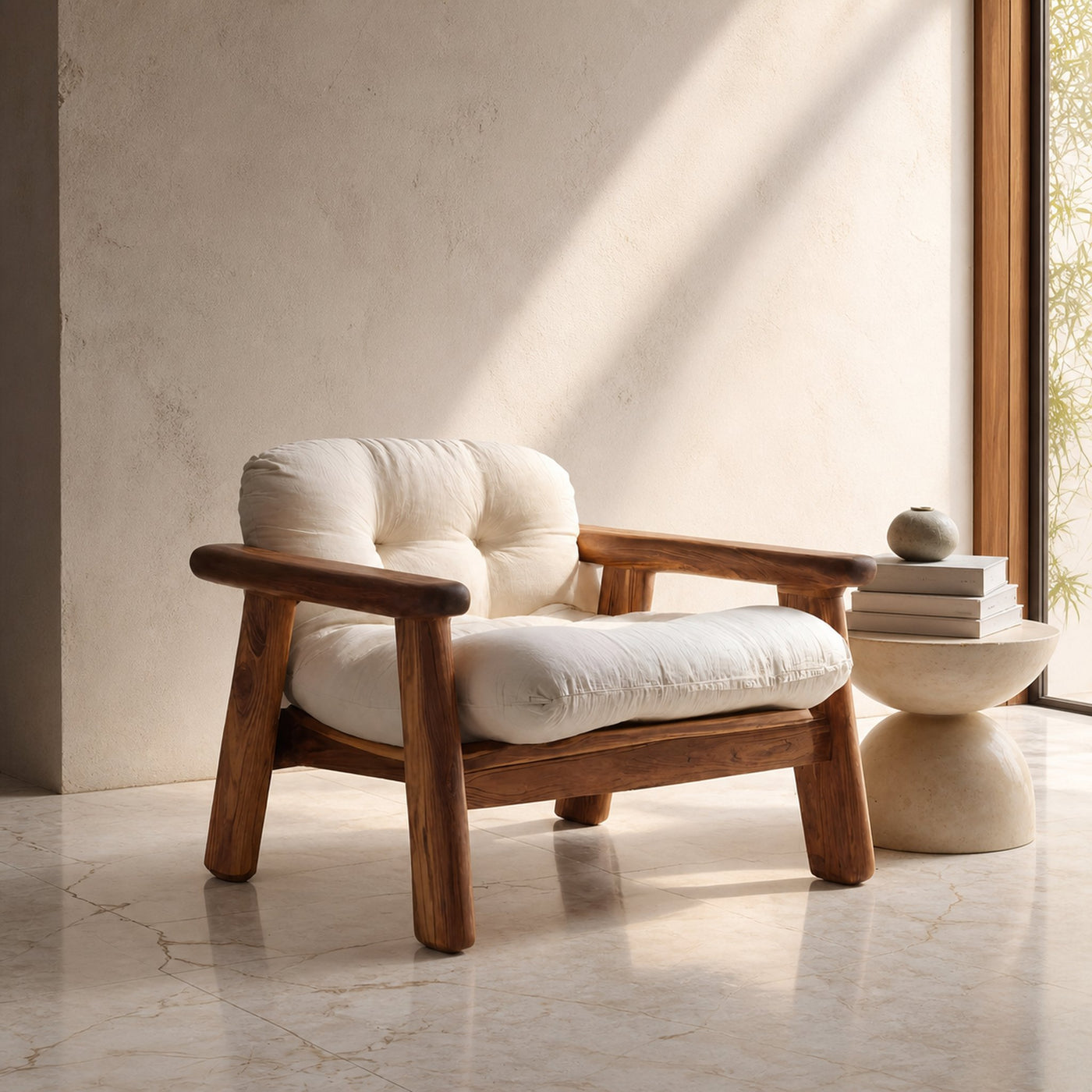 Handcrafted Accent Chair For Modern Home