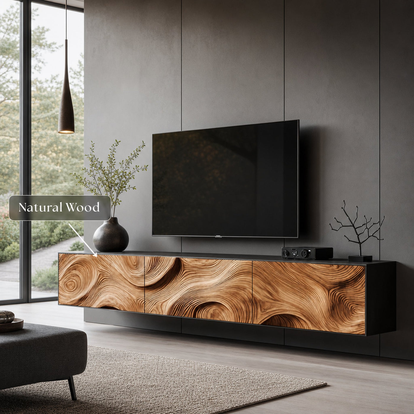 Handcrafted Console Cabinet For Entryway Decor - product view 6