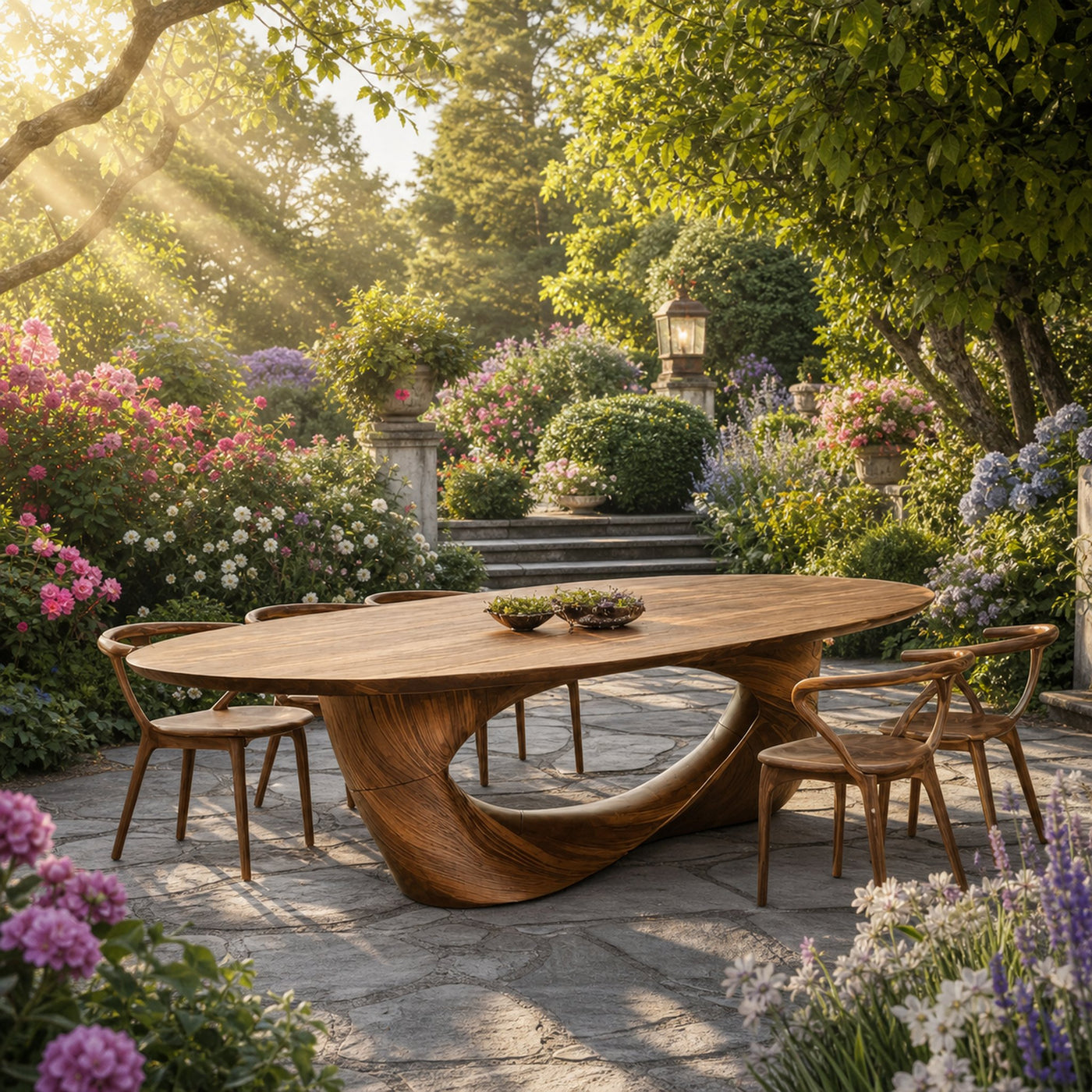 Handcrafted Dining Table For Unique Kitchen Decor - product view 5