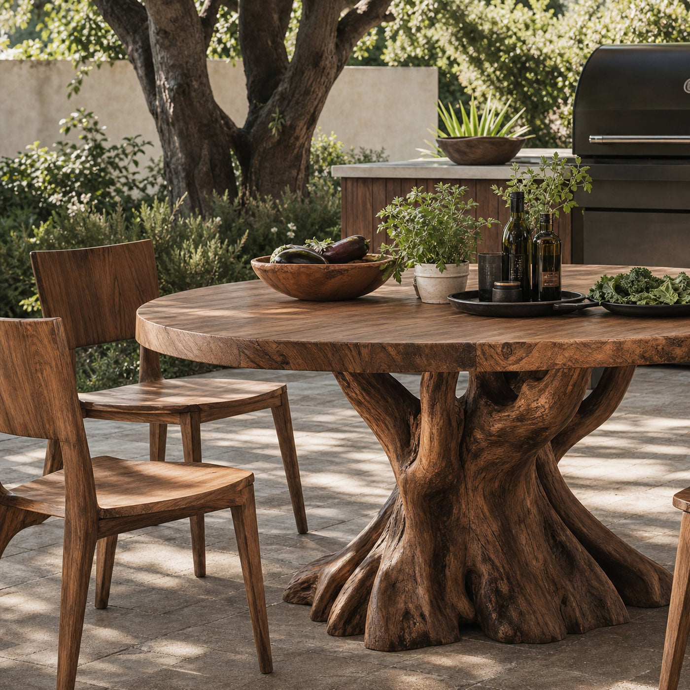 Handcrafted Kitchen Table For Artisanal Decor - product view 3