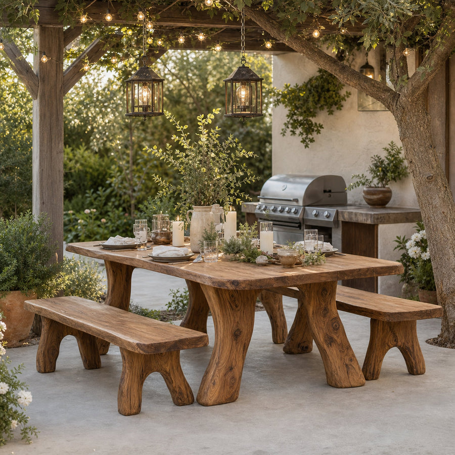 Handcrafted Kitchen Table For Stylish Living Space
