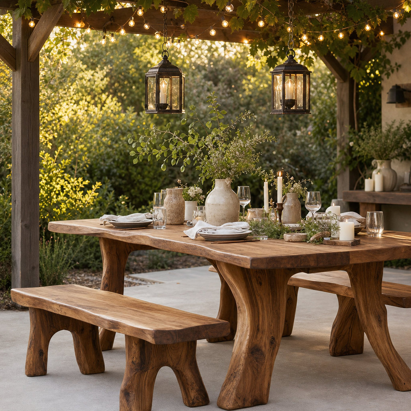 Handcrafted Kitchen Table For Stylish Living Space - product view 3