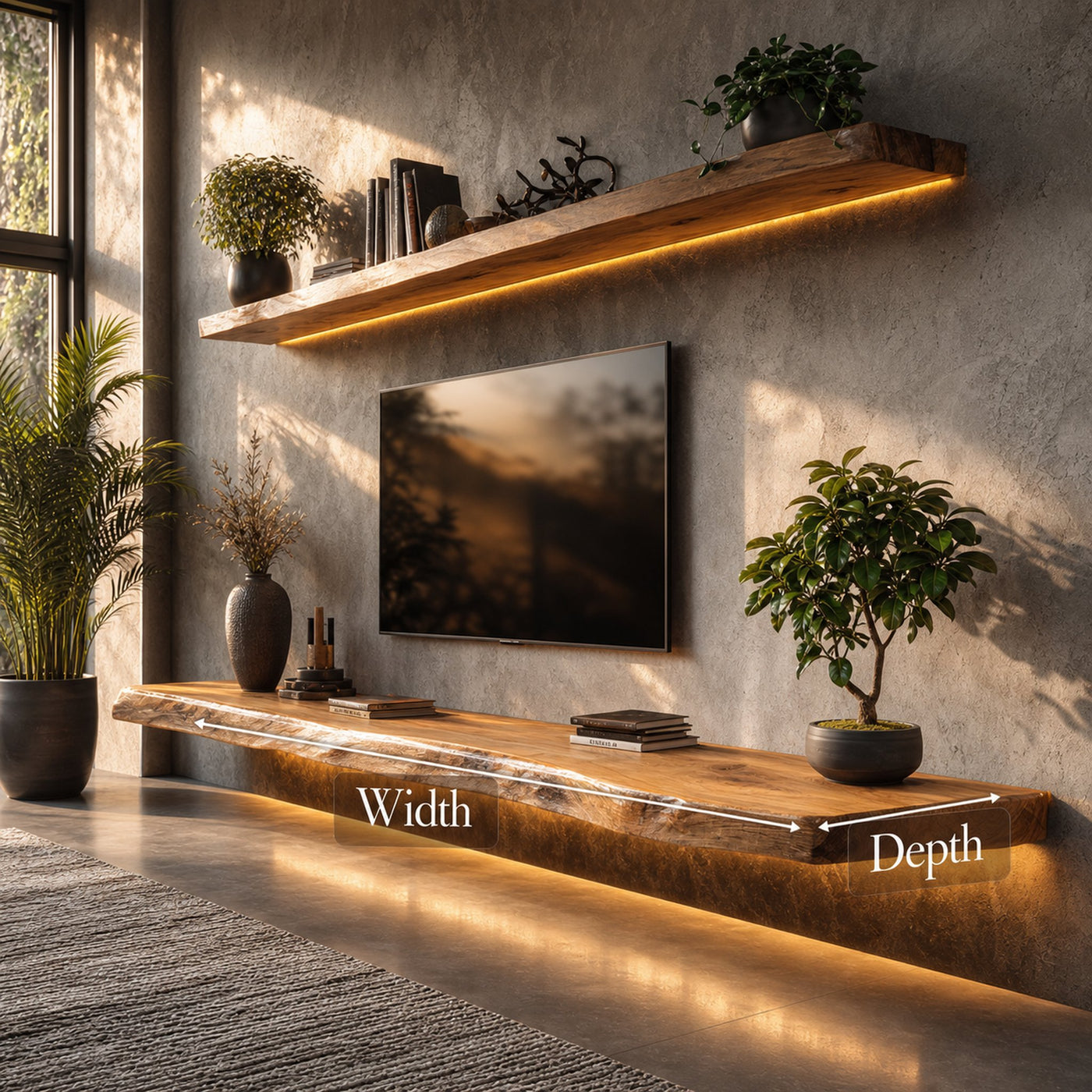Furnishing the living room
