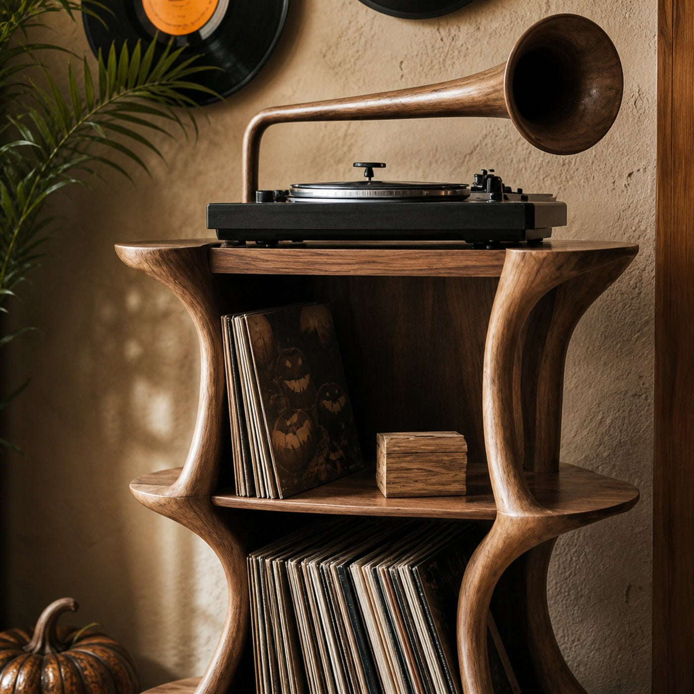 Understated listening rooms