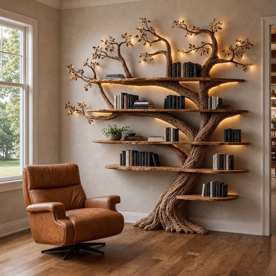 Handcrafted Living Room Interior Sculptural Wall Statement Design