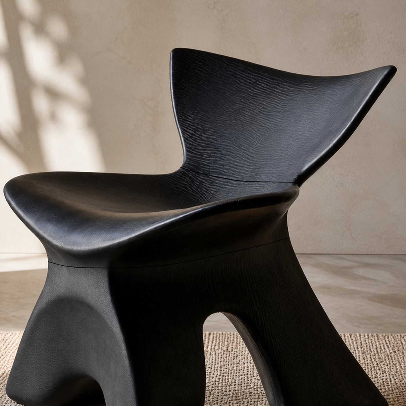 Handcrafted Lounge Chair For Warm Living Room