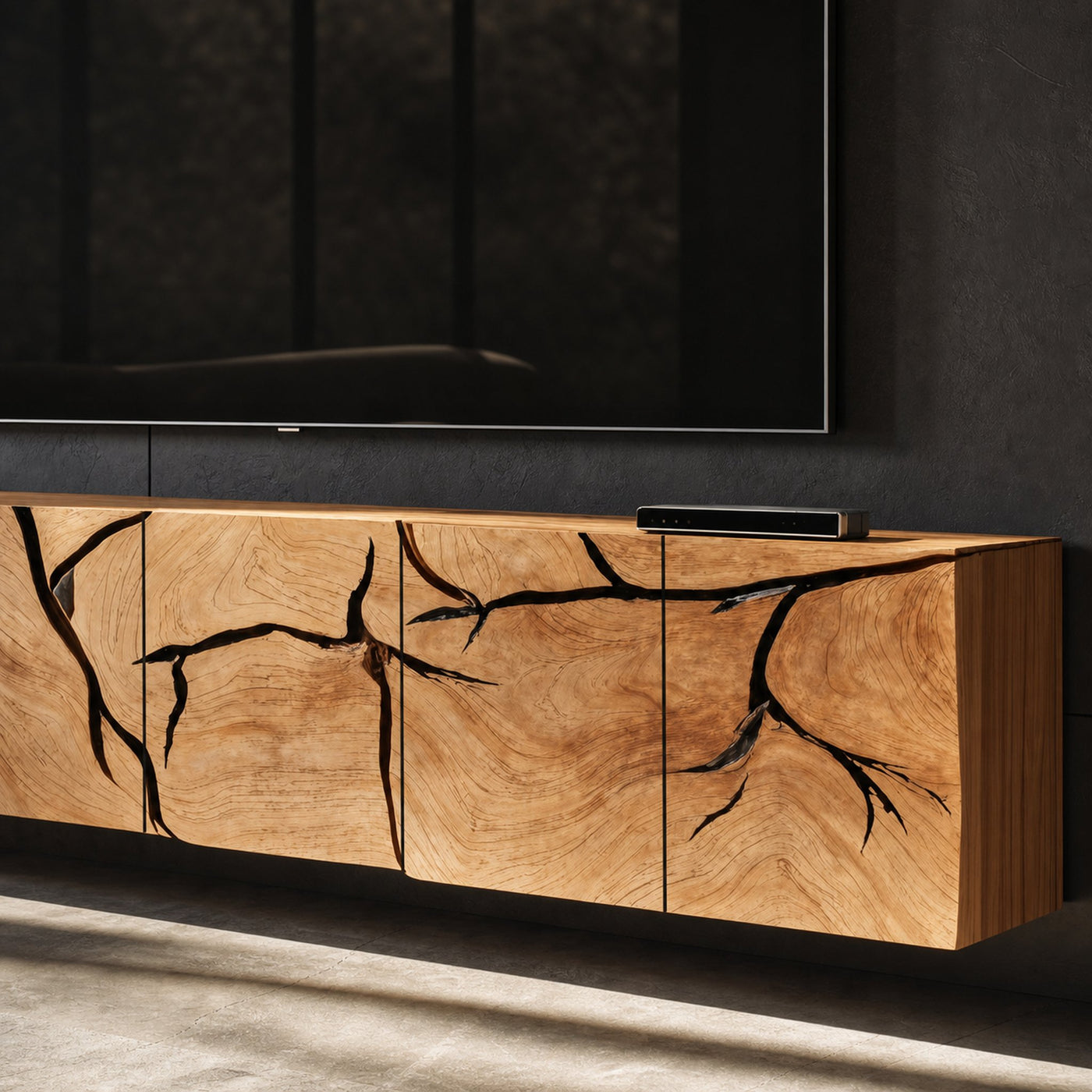 Furnishing the living room