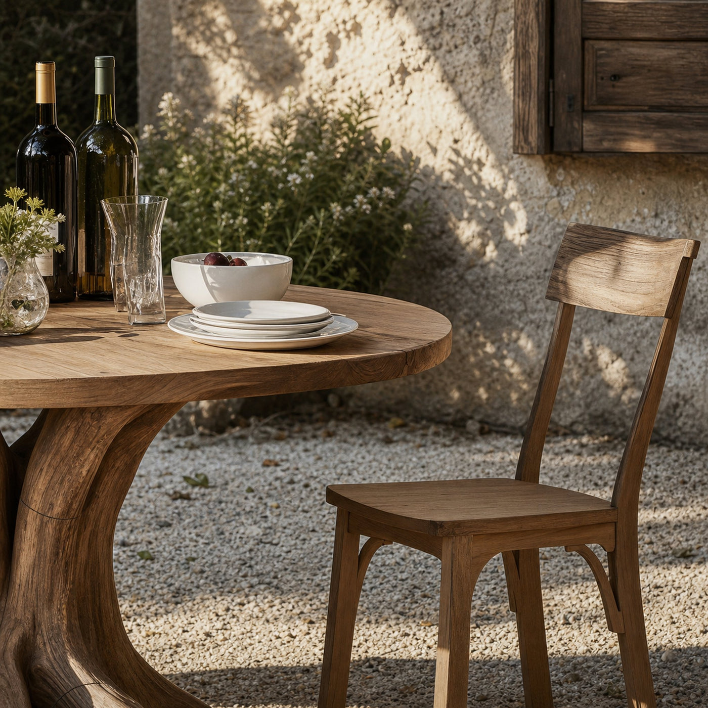 Handcrafted Wood Dining Table For Kitchen Interior - product view 4