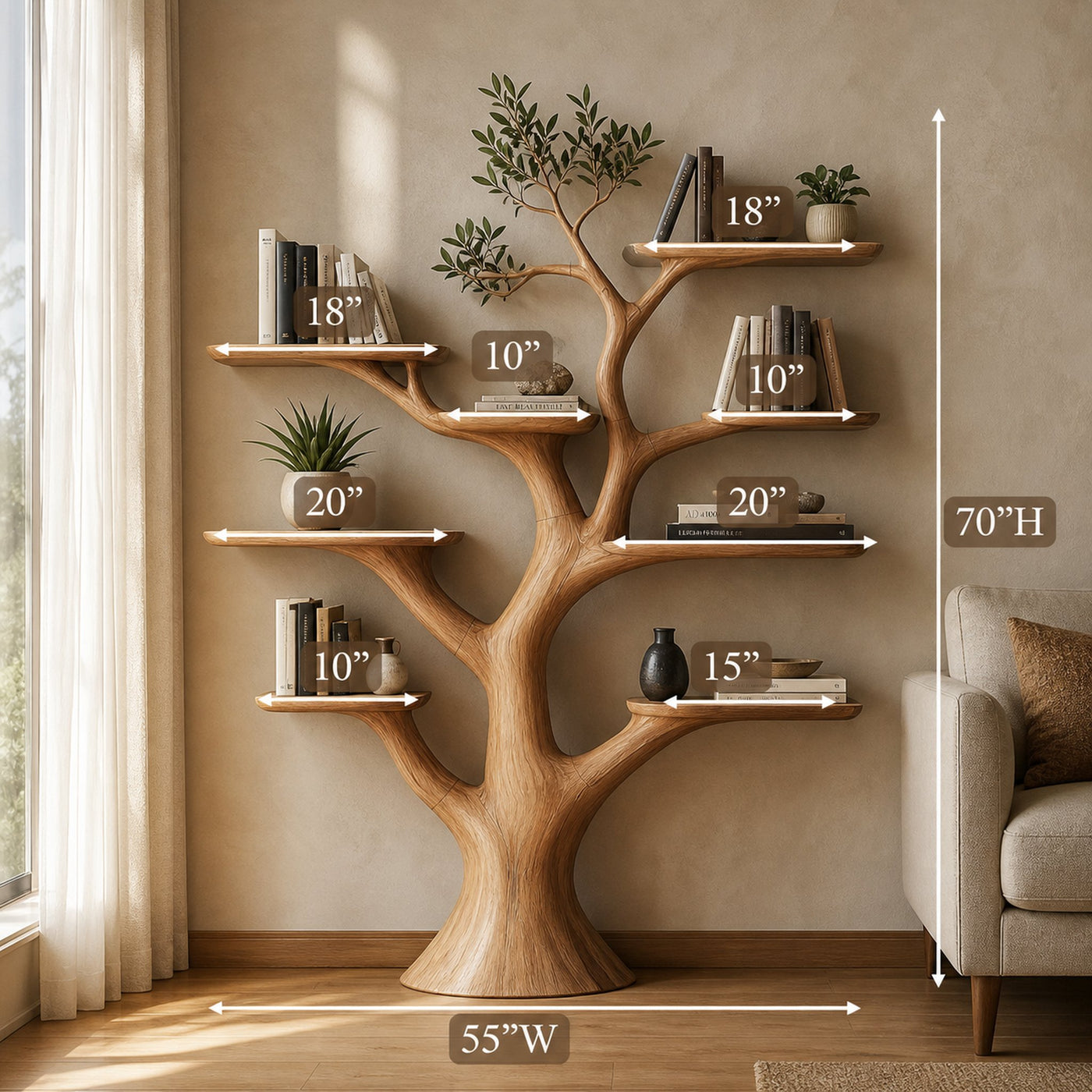 Organizing a room