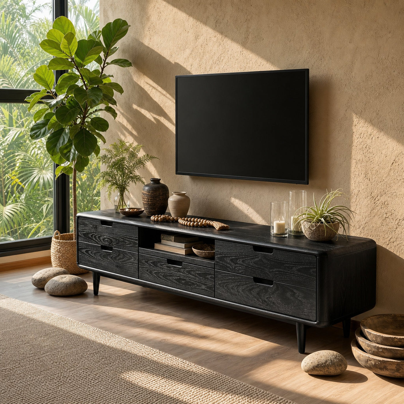 Furnishing the living room