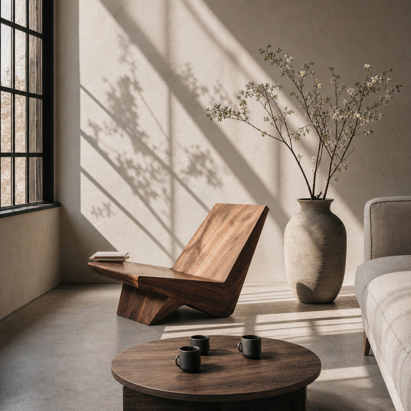 Mid Century Accent Chair For Living Room Comfort - product view 4