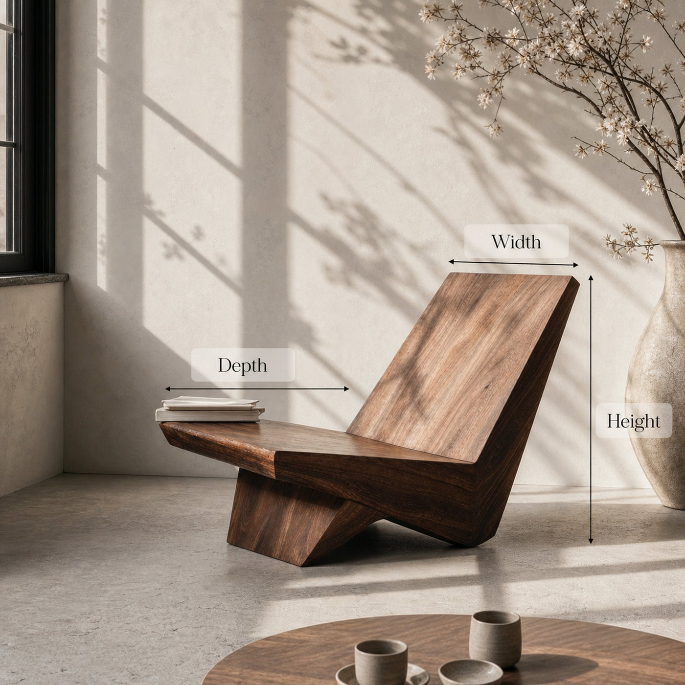 Mid Century Accent Chair For Living Room Comfort - product view 5