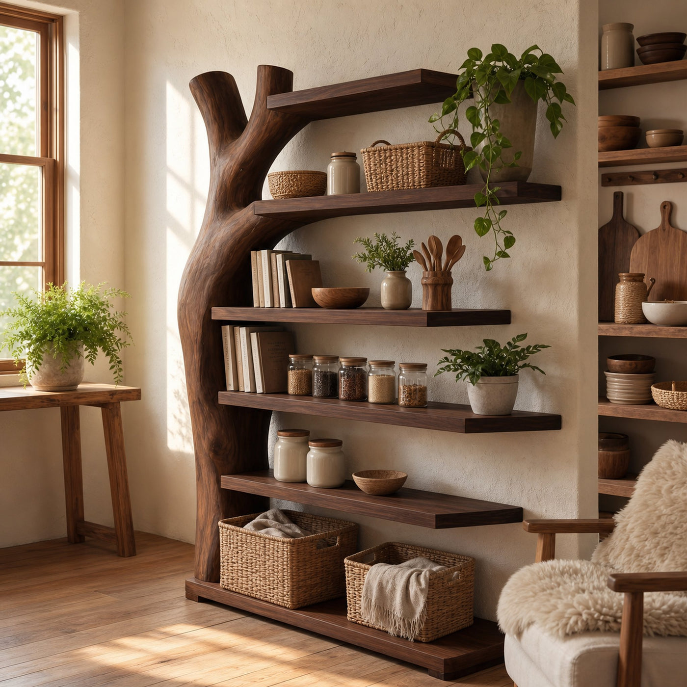 Mid Century Decorative Bookcase Display Organizer For Living Room - product view 7