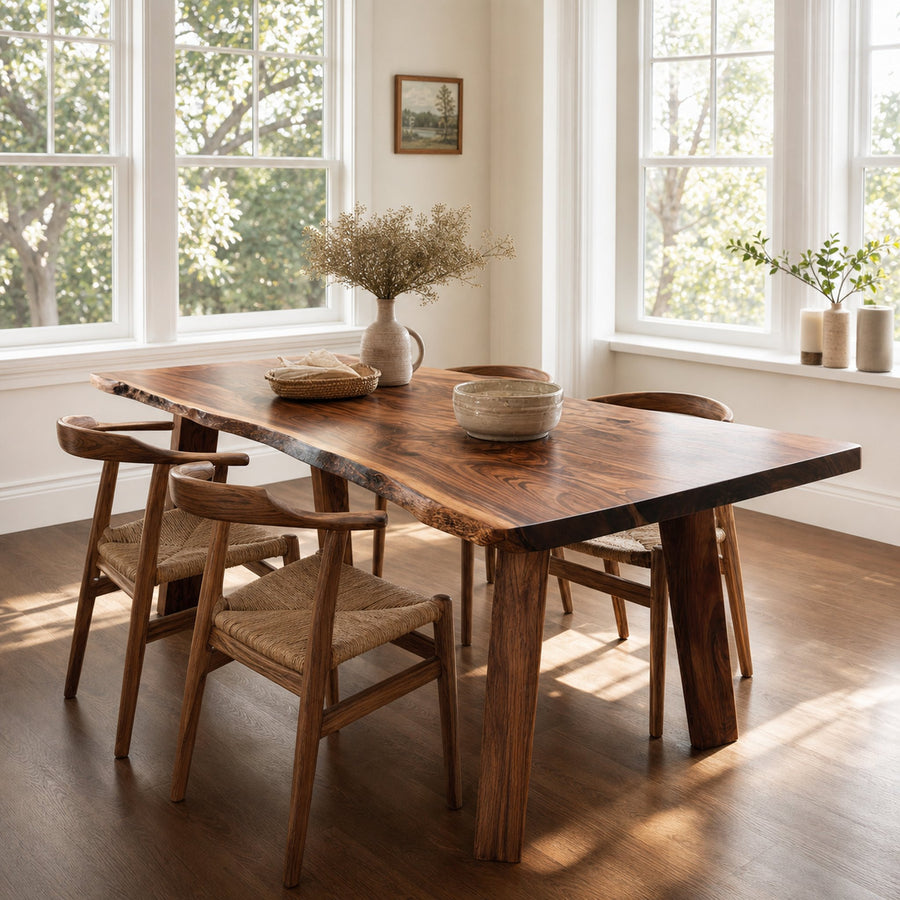 Mid Century Dining Table Dining Room