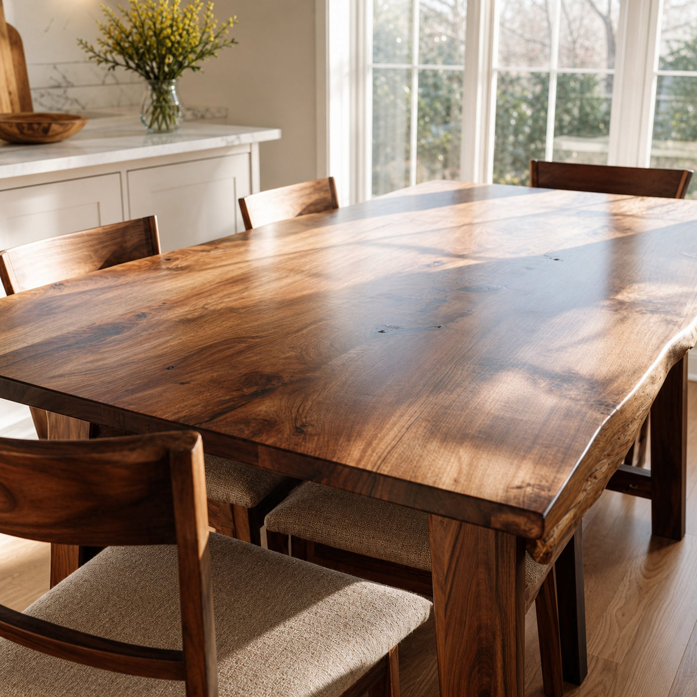 Mid Century Dining Table Dining Room - product view 4