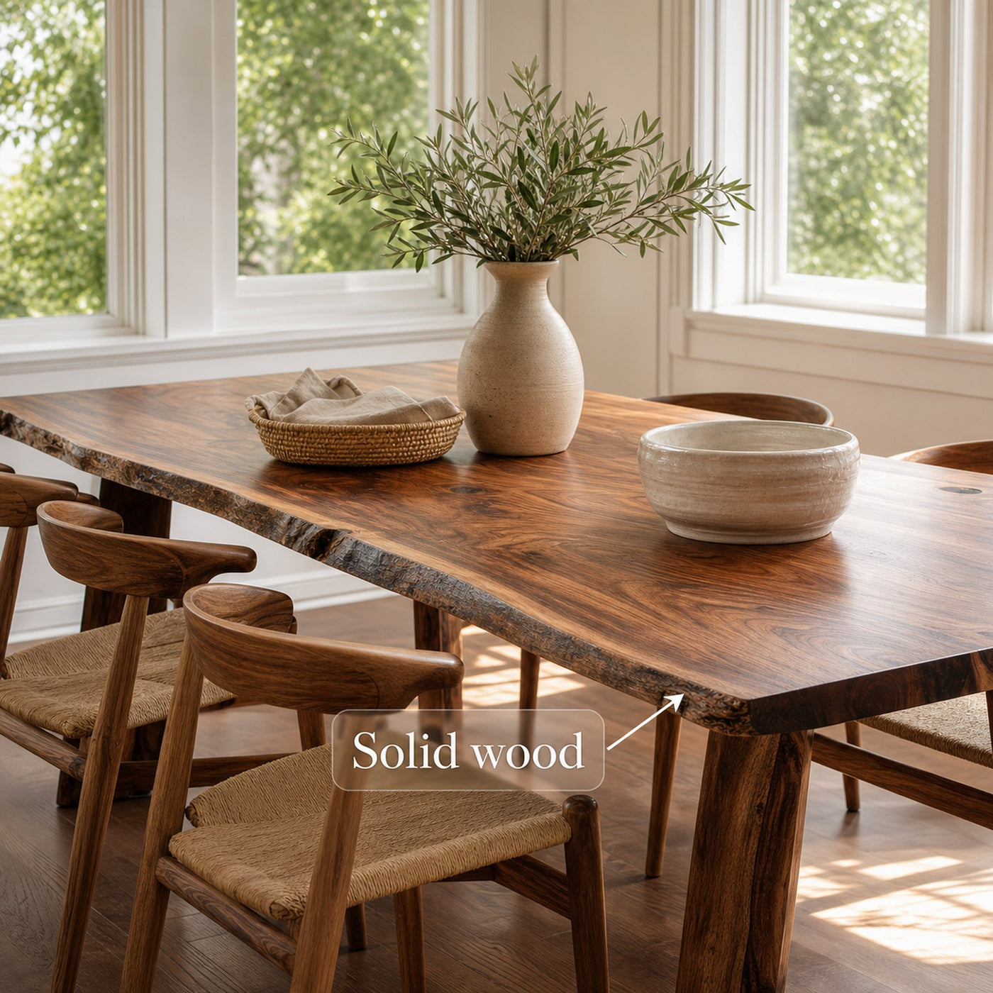 Mid Century Dining Table Dining Room - product view 5