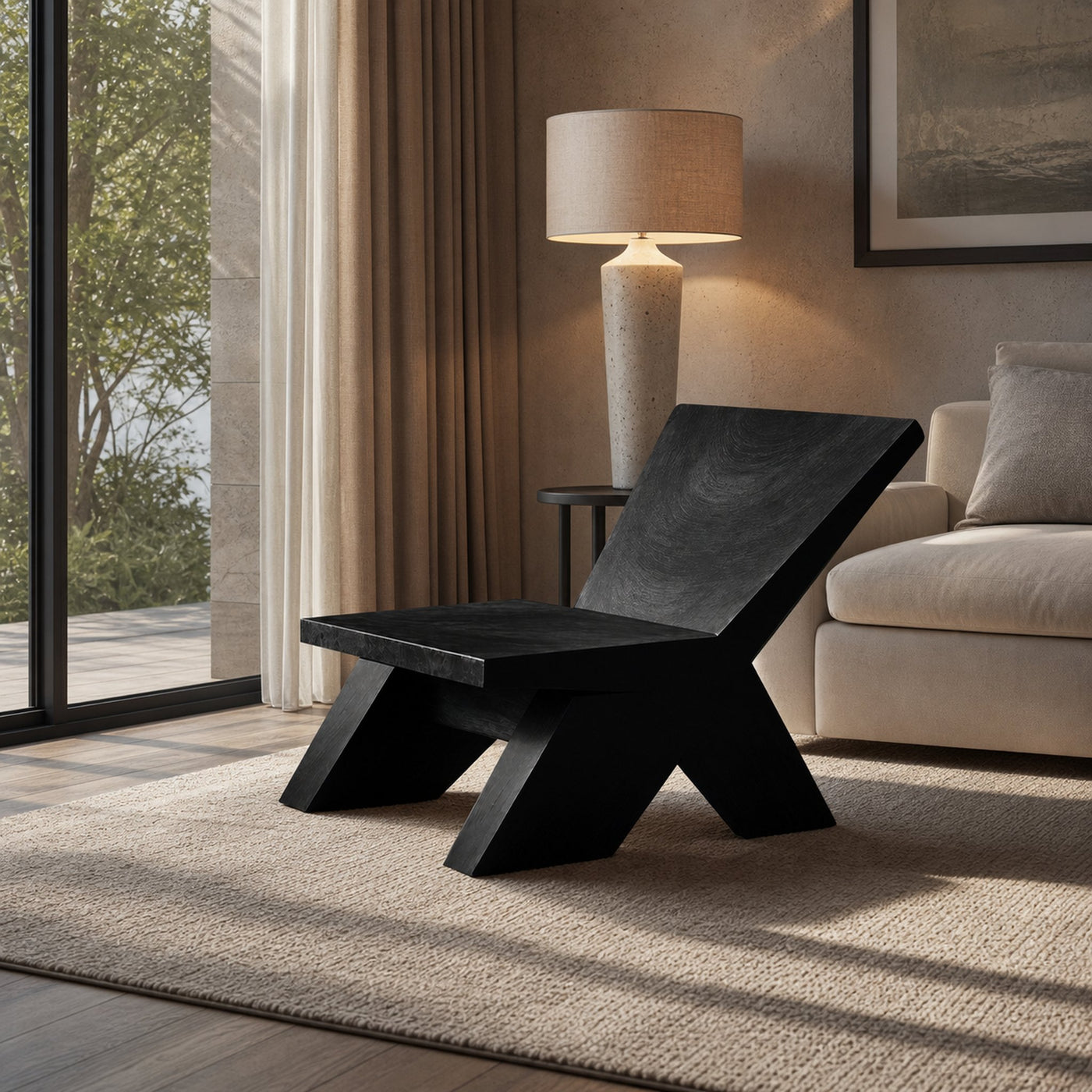 Mid Century Lounge Chair For Cozy Living Room - product view 4