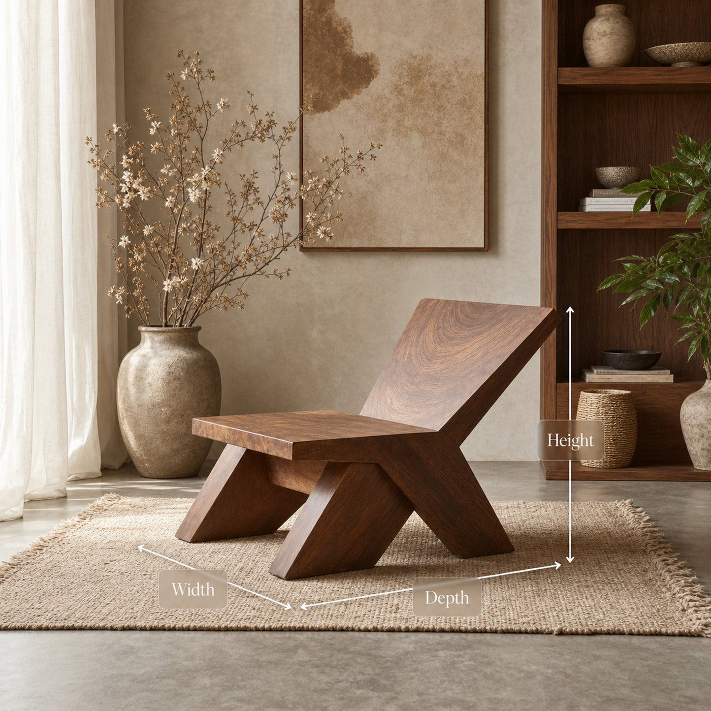 Mid Century Lounge Chair For Cozy Living Room - product view 8