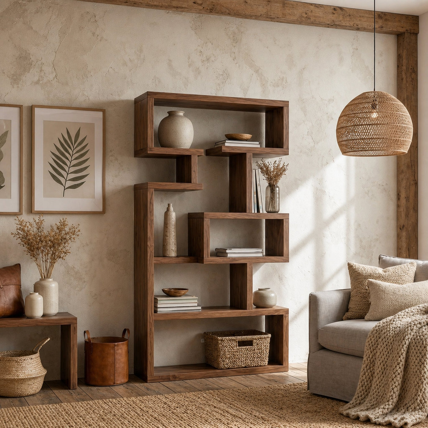 Mid Century Modern Display Cabinet For Living Room And Office - product view 6