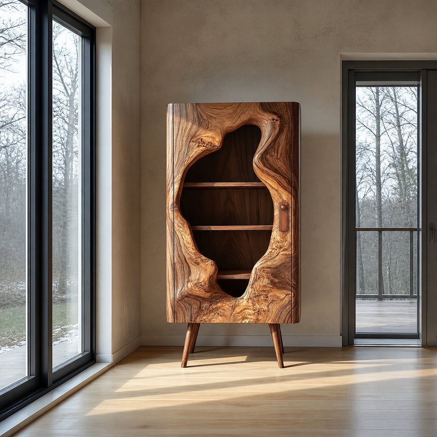 Mid Century Modern Standing Cabinet Living Room Or Studio
